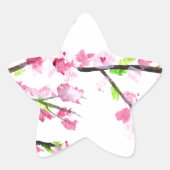 さくらんぼ 星シール (正面)