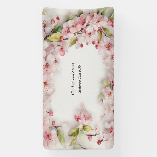 さくらんぼ 横断幕 (縦)