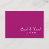 さくらんぼ | 結婚座席表 プレイスカード (裏面)