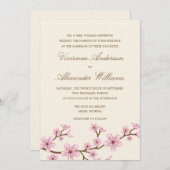 さくらんぼ |結婚式招待状 招待状 (正面/裏面)