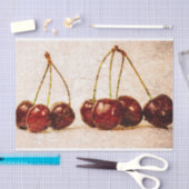 さくらんぼ 薄葉紙 (クラフト)