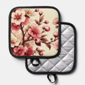 さくらんぼ 鍋敷き (正面/裏面)