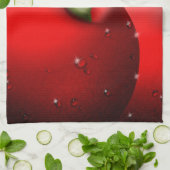 さくらんぼ（露） キッチンタオル (折り畳み)