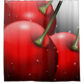 さくらんぼ（露） シャワーカーテン (正面)