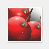 さくらんぼ（露） スタンダードカクテルナプキン (正面)