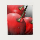 さくらんぼ（露） タペストリー (正面)