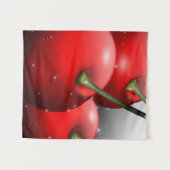 さくらんぼ（露） タペストリー (正面(横))