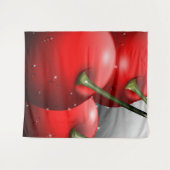 さくらんぼ（露） タペストリー (正面(横))