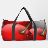 さくらんぼ（露） ダッフルバッグ (正面)