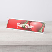 さくらんぼ（露） デスクネームプレート (正面)