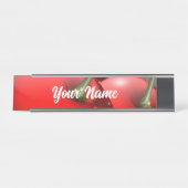 さくらんぼ（露） デスクネームプレート (正面)