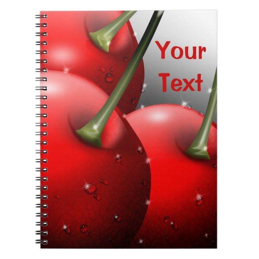 さくらんぼ(露) ノートブック (正面)