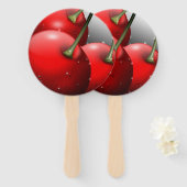 さくらんぼ（露） ハンドファン (正面&裏面)