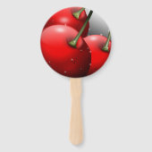 さくらんぼ（露） ハンドファン (正面)