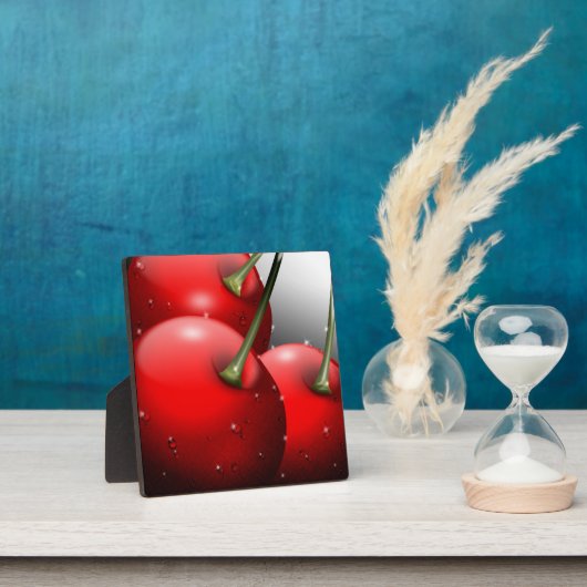 さくらんぼ（露） フォトプラーク (インサイチュ)