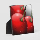 さくらんぼ（露） フォトプラーク (正面)