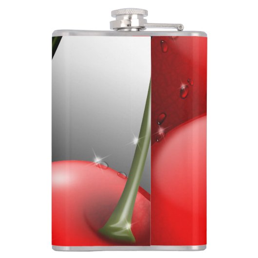 さくらんぼ（露） フラスク (裏面)