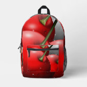 さくらんぼ（露） プリントバックパック (正面)