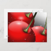 さくらんぼ（露） ポストカード (正面/裏面)