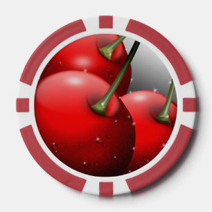 さくらんぼ（露） ポーカーチップ