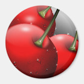 さくらんぼ（露） マグネット (正面)