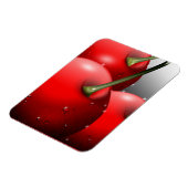 さくらんぼ（露） マグネット (左側)