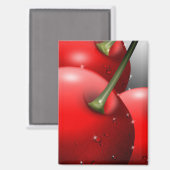 さくらんぼ(露) マグネット (正面/裏面)