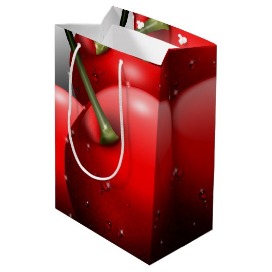 さくらんぼ（露） ミディアムペーパーバッグ (裏面アングル)