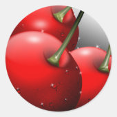 さくらんぼ(露) ラウンドシール (正面)