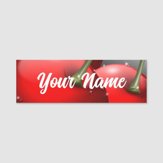 さくらんぼ（露） 名札 (正面)