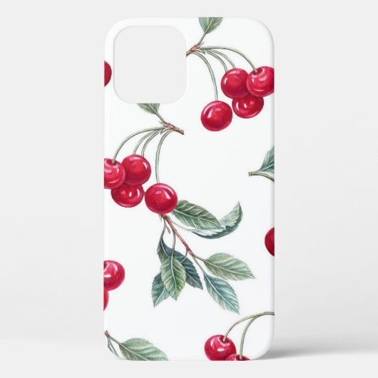 さくらんぼ Case-Mate iPhoneケース (裏面)