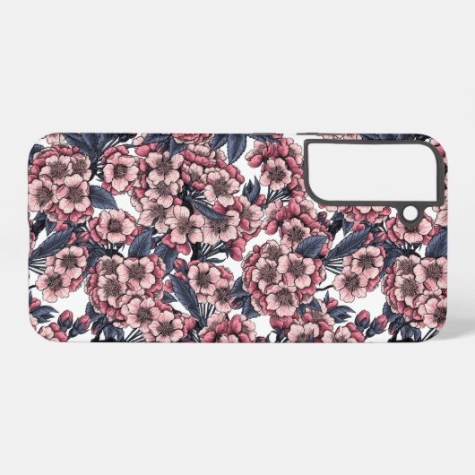 さくらんぼ SAMSUNG GALAXYケース (裏面横)