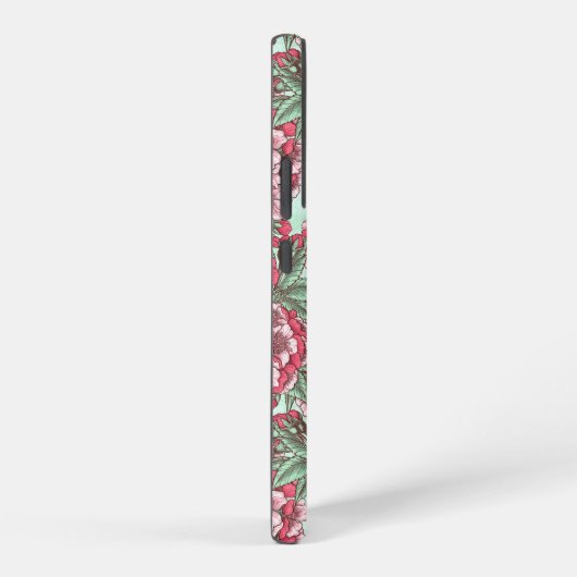 さくらんぼ SAMSUNG GALAXYケース (右側面)