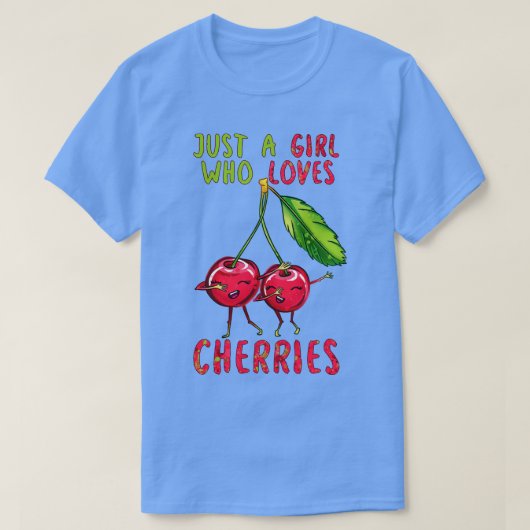 さくらんぼ Tシャツ (デザイン正面)