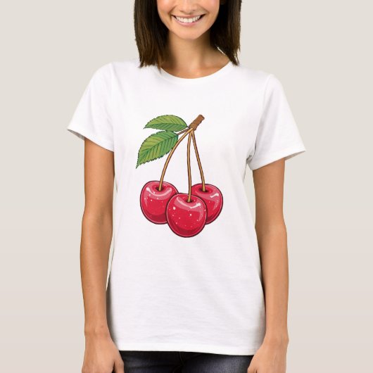 さくらんぼ Tシャツ (正面)