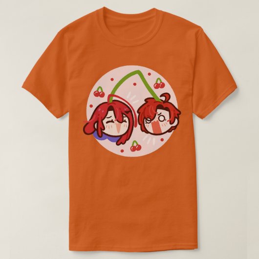 さくらんぼ Tシャツ (デザイン正面)