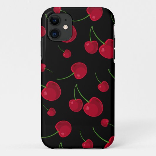 さくらんぼApple iPhone 11ケース Case-Mate iPhoneケース (裏面)