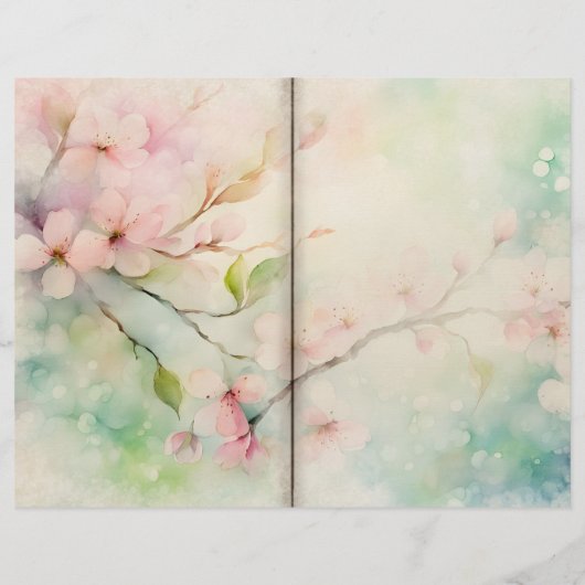 さくらんぼBlossom Journalページ (裏面)