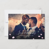 さくらんぼBlossom Thank You Photo Card サンキューカード (正面)