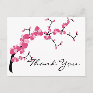 さくらんぼBlossom Tree Branchカスタマイズ可能なはがき ポストカード