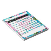 さくらんぼBlossom Weekly Clusics Trackerメモ帳 ノートパッド (アングル)