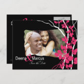 さくらんぼBlosssom Bella日付写真を保存 案内ポストカード (正面/裏面)