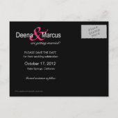 さくらんぼBlosssom Bella日付写真を保存 案内ポストカード (裏面)