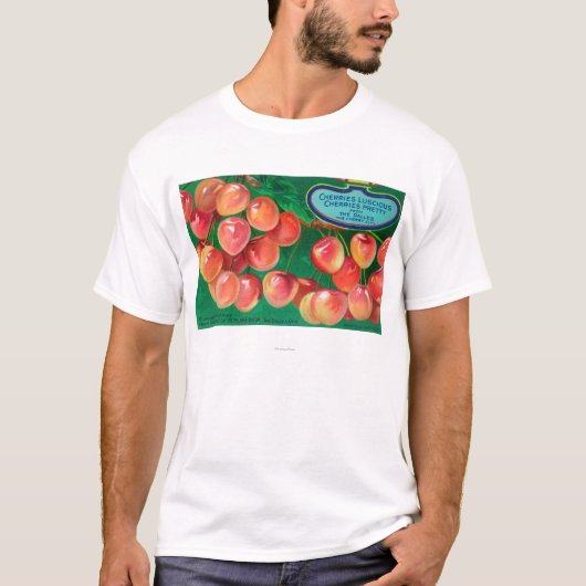さくらんぼCityThe Dallesからのさくらんぼ、または Tシャツ (正面)