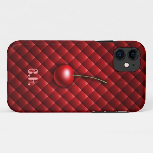 さくらんぼiPhone 5ケース Case-Mate iPhoneケース (裏面(横))