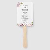 さくらウェディングプログラムハンドファン ハンドファン (裏面)