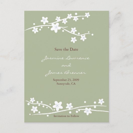 さくらグリーン 案内ポストカード (正面)