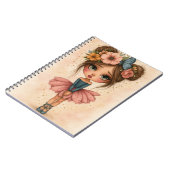 さくらバレリーナガール ノート (左側)