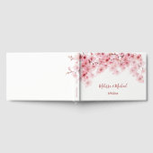 さくらピンクの白い結婚式 ゲストブック (全面)