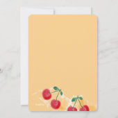 さくらフレーム 招待状 (裏面)